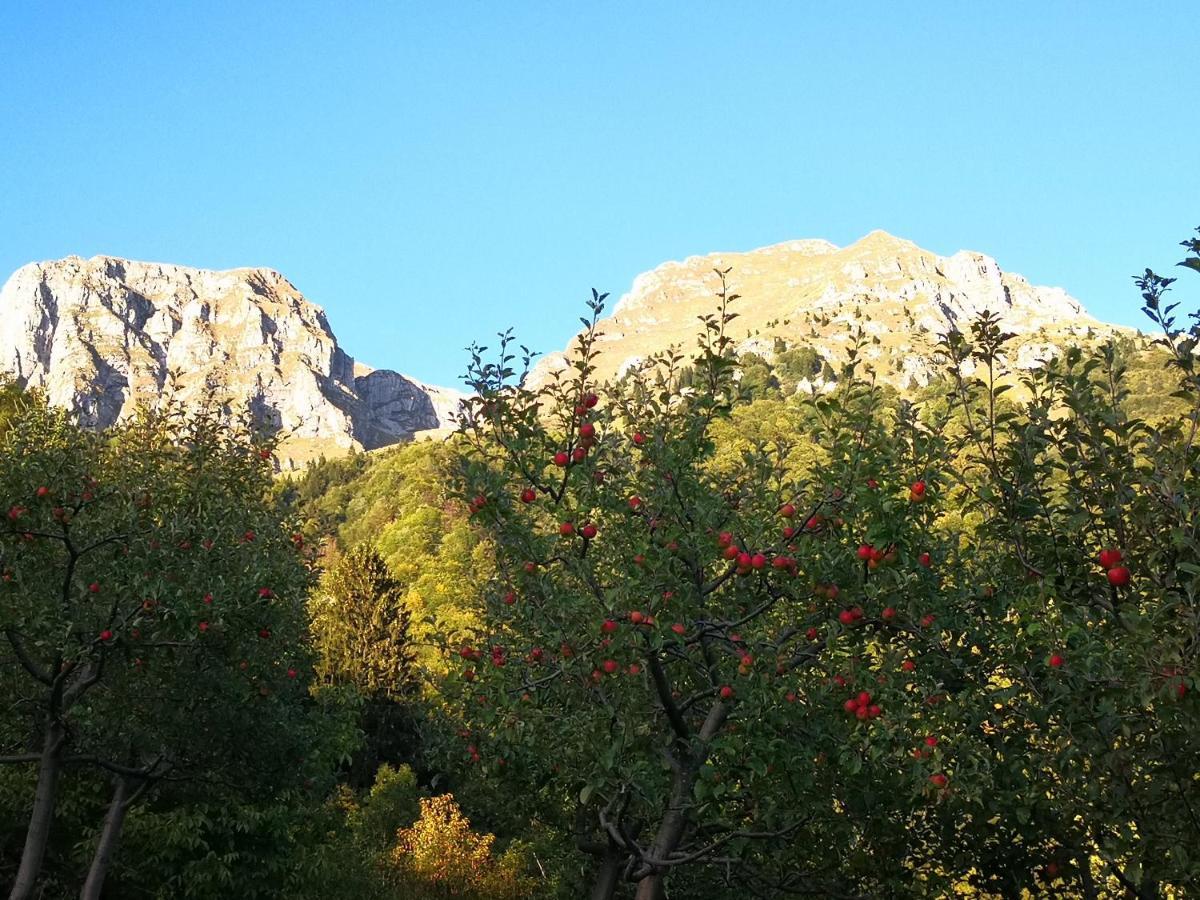 Mountain Lodge Forte Emilia Kobarid Exterior foto